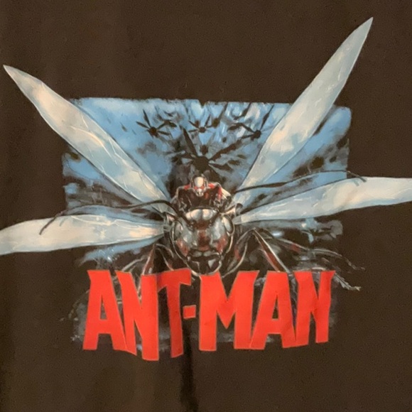 Marvel Black and Red Ant-Man Short Sleeve Tee - Picture 2 of 8